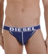 Give yourself the freedom your need with these jockstrap=styled briefs from Diesel.