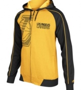 Show your love for the LA Lakers in this NBA hoodie by adidas.