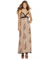 Go floral by day in this Jessica Simpson maxi dress – and optimize your awesome sense of style!
