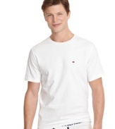 Always keep your cool. This classic tee from Tommy Hilfiger is the best for your drawer of basics.