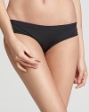 A basic bikini with a logo stamped waistband from Elle Macpherson.