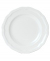 A unique geometric shape and clean, embossed design give this fine china bread and butter plate from Mikasa's Antique White dinnerware and dishes collection a modern sensibility. Microwave, dishwasher and oven safe. Perfect for everyday use.