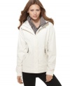 The North Face offers premium performance and comfort with this 2-in-1 jacket. The nylon outer shell protects against the elements, while a zip-in fleece liner offers extra coziness on chilly days.