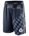 Pep up the Georgetown Hoyas team spirit in these training shorts by Nike.