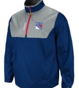 Put your New York Rangers pride on display with this NHL jacket from Reebok.