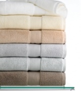 Wrap yourself in the unique luxury of Hotel Collection Finest bath sheets. Ultrasoft, oversized and amazingly absorbent, these towels are exquisitely woven of combed cotton for superior thickness and comfort. For the ultimate in pampering, Finest towels truly offer the finest post-bath experience. Micro-lined dobby for a distinguished finish.