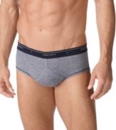 Your new support system. Stay confident with this six-pack of Jockey briefs.