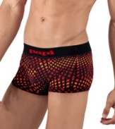 Make your move. With a shorter leg length, these trunks from Papi will stay put underneath your pants.