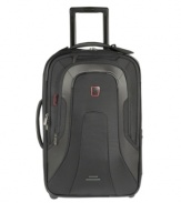 A must-have addition to your travel repertoire, Tumi's carry-on upright boasts a travel-tested combination of ultra-durable construction and boundless functionality, including an expandable interior, a removable suit sleeve and plenty of pocket space for accessories. Full Tumi warranty.