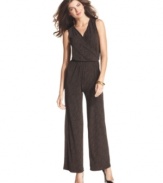 Ellen Tracy's jumpsuit is a retro-inspired must-have for day or night. It looks so sophisticated with a blazer and pumps, too!