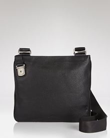 On-the-go cool, delivered: this refined Bally messenger bag provides with plenty of storage to move seamlessly from workdays to weekends. On-the-go cool, delivered: this refined Bally messenger bag provides with plenty of storage to move seamlessly from workdays to weekends.