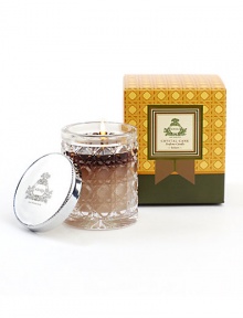 Agraria's Crystal Cane Candles are presented in an exquisite package that makes a grand impression. These beautifully luminous, fragrant, and clean burning candles are a special blend of vegetable-based premium soft waxes. A refreshing and luscious marriage combining the essence of sweet balsam, California Redwood, a hint of French sage, and the bouquet of white flowers. Burn time is approximately 20-25 hours. 3.4 oz. Agraria's Crystal Cane Candles are presented in an exquisite package that makes a grand impression. These beautifully luminous, fragrant, and clean burning candles are a special blend of vegetable-based premium soft waxes. A refreshing and luscious marriage combining the essence of sweet balsam, California Redwood, a hint of French sage, and the bouquet of white flowers. Burn time is approximately 20-25 hours. 3.4 oz.