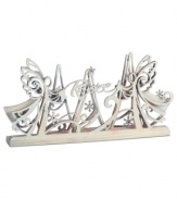 Rejoice and be merry with this Angels Centerpiece that brings a little bit of the true meaning of Christmas to your home.