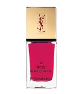 Yves Saint Laurent introduces the new line of La Laque Couture. Its vibrant collection make every woman couture to the fingertips. New formula offers extreme shine and care for nails.