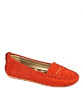 Slip into these driving moccasin-style flats and you will be ready to keep rolling all day; by Sam Edelman.
