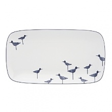 The perfect complement to the nautical-themed kate spade new york Wickford collection, these shorebirds are sure to add a dash of whimsy to your table in an elegant hors d'oeuvres tray.