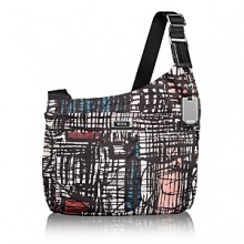 Keep the essentials close at hand with this slim crossbody bag. Perfect for travel or everyday use, this lightweight nylon design has leather trim and offers a variety of interior and exterior organizer pockets. Keep the essentials close at hand with this slim crossbody bag. Perfect for travel or everyday use, this lightweight nylon design has leather trim and offers a variety of interior and exterior organizer pockets.
