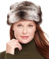 Let it snow. You'll be cozy under this faux fur cloche from Nine West that gives a nod to classic cossak style.
