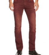 Upgrade your denim look with these skinny jeans from Buffalo David Bitton.