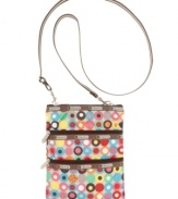 The triple zip pockets on the Kasey crossbody bag from LeSportsac make it perfect for your busiest days.