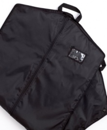 Keep your suits and shirts crisp and ready to wear right out of the bag. This garment sleeve folds in half and secures with a dual snap closure, making it perfect for packing in virtually any piece of luggage. Keep your suits and shirts crisp and ready to wear right out of the bag. This garment sleeve folds in half and secures with a dual snap closure, making it perfect for packing in virtually any piece of luggage.