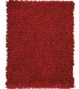 Natural cotton and rayon blended strands are woven tightly to create superb texture and supreme durability. The amazingly soft, long fibers of this Silky Shag area rug from Anji Mountain enhance any modern setting with ultimate comfort underfoot.