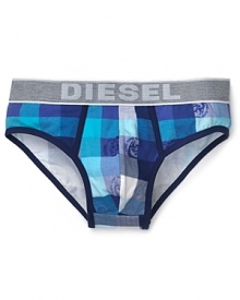 Diesel Plaid Briefs Diesel Plaid Briefs