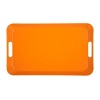 Bright colors and easy carrying handles make this melamine tray a summer-must. Use it to tote items back and forth from the grill or as a serving piece.