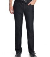 Take a break from your jeans habit with these stylish Kenneth Cole Reaction pants.