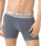 Slip into a pair of these stylish boxer briefs for durable, form-fitting support when you need it most.