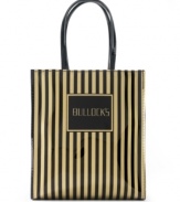 A fashionable and versatile lunch tote, the ideal lunch-on-the-go companion, revives the elegance of this high-end superstore. Bullocks and Bullocks Wilshire became known for incredible opulence. More than just a shopping experience, the ever-growing flagship store was full of glamorous and sophisticated designer wares and included a tearoom, rooftop garden and exquisite architecture that attracted the Hollywood elite.