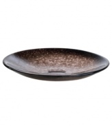 Speckled with black, the Tellus crystal platter makes a dramatic centerpiece for the dining room or coffee table. Its minimalist shape is perfect for holding noodle dishes or fresh fruit but looks simply stunning all on its own.