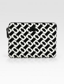Signature-print neoprene zip around your laptop for a stylish, protective cover.Zip-around closureMagnetic top closureFully lined13¼W X 10H X 1DImportedPlease note: Laptop not included. Signature-print neoprene zip around your laptop for a stylish, protective cover.Zip-around closureMagnetic top closureFully lined13¼W X 10H X 1DImportedPlease note: Laptop not included.