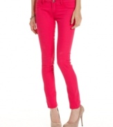 Take a walk on the bright side in these candy-colored skinny jeans from Tinseltown!