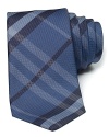 Burberry London Bright Blue Check Tie