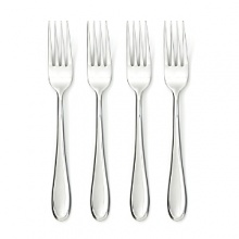 The Celeste collection from Cambridge Silversmiths features clean, gently curving lines for a timeless look of understated elegance.