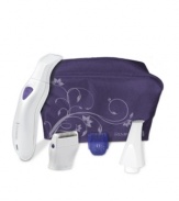 Spa treatment right at home. Enjoy silky smooth results in tricky areas that always trip you up. Taking charge of the bikini area, this wet and dry razor is the perfect go-to with an ergonomic design that makes it easy to trim and detail. 2-year limited warranty. Model WPG2000XLP.