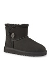 UGG® Australia Toddler Girls' Mini Bailey Button Boot - Sizes 6-7 Infant; 8-12 Toddler