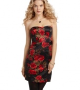 The Vivica dress from GUESS? is party-perfect for a hot date. Pair it with a classic black pump for effortless elegance!