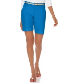 Modernize your wardrobe with these chic Charter Club shorts. The slim fit is right on-trend this season! Modernize your wardrobe with these chic Charter Club shorts. The slim fit is right on-trend this season!