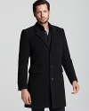 The Men's Store At Bloomingdale's Three-Button Overcoat
