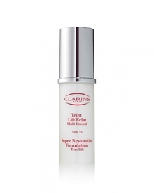 A creamy foundation with all of the benefits of the Super Restorative line that provides a bluff effect that lifts and visibly corrects the complexion for a spectacularly smooth, luminous, natural result.