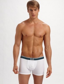The softest fit imaginable, designed with generous stretch and full support in cotton. Pack of 2 Logo waistband 95% cotton/5% elastane Machine wash Imported 