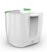 Call it a wash! Make a clean break from messy, time-consuming hand-washing and skip straight to this eco-friendly solution. Using less than five gallons of water per load, the electricity-free machine extracts up to 95% of water, so you remove your clothes damp-dry, skip the wringing out and save a ton of time. 3-month warranty.