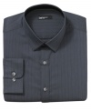 Your afterhours look just got a little cooler. This shirt from bar III is ready to go at a moment's notice.