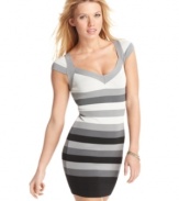 Get hot in an instant with this bodycon dress from GUESS? -- and show off your traffic-stopping curves!