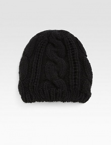 A warm, winter essential knitted in a luxe acrylic and wool blend for long lasting style and comfort.70% acrylic/30% woolDry cleanImported