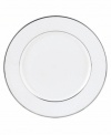 For nearly 150 years, Lenox has been renowned throughout the world as a premier designer and manufacturer of fine china. The simple and classic Hannah Platinum pattern brings a timeless refinement to your formal entertaining table, in pure white bone china embossed with a subtle palmetto-leaf design, and banded in platinum. Qualifies for Rebate