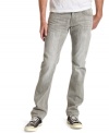 Rugged charm meets modern edge with these updated skinny straight leg jeans from Levi's.