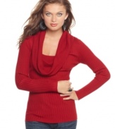 A cold-weather staple, this It's Our Time sweater is the perfect basic for a warm winter look!